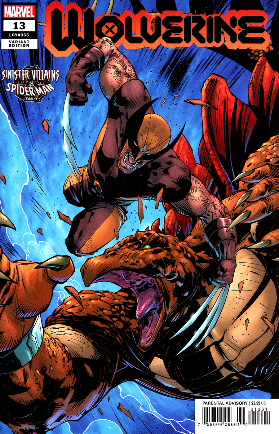 Wolverine Vol 7 #13 Cover D Variant Ryan Benjamin Spider-Man Villains Cover (Hellfire Gala Tie-In)