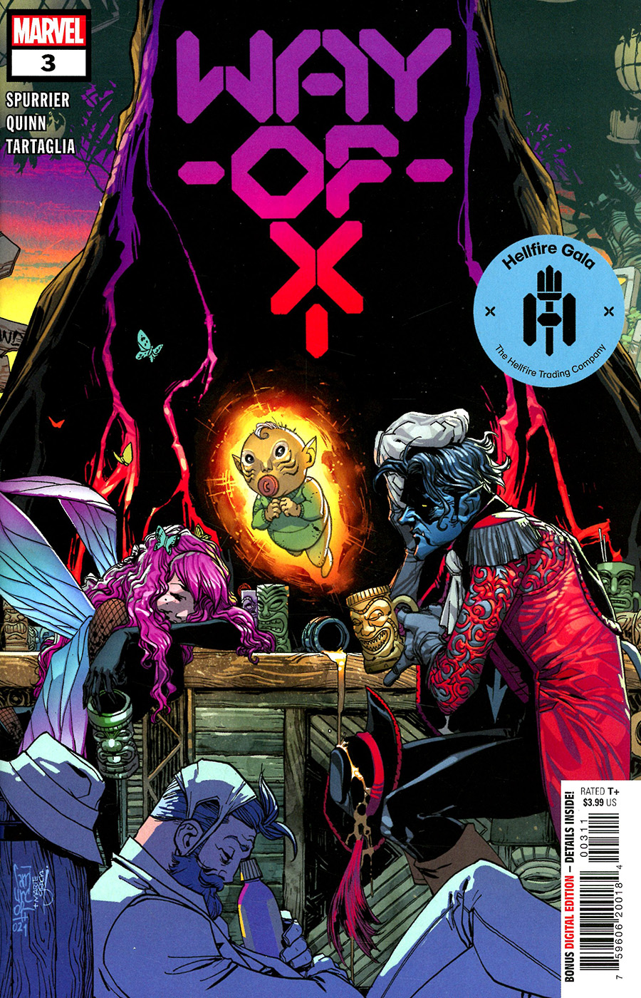 Way Of X #3 Cover A Regular Giuseppe Camuncoli Cover (Hellfire Gala Tie-In)