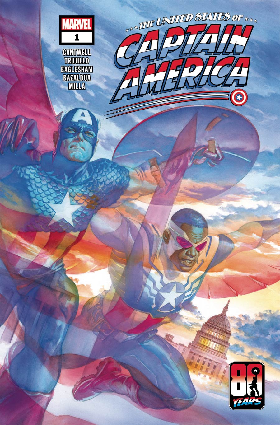 United States Of Captain America #1 Cover A Regular Alex Ross Cover