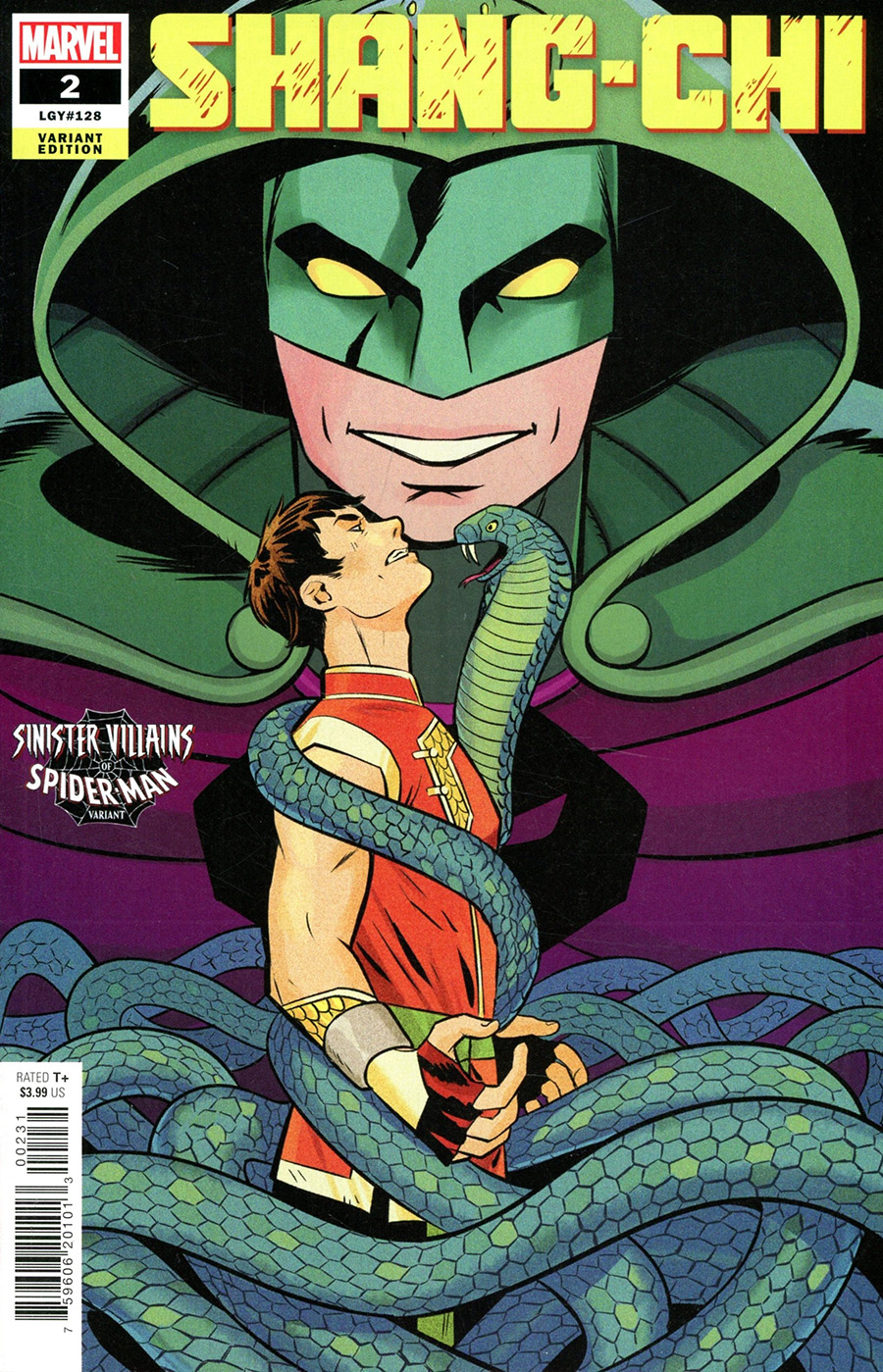 Shang-Chi Vol 2 #2 Cover B Variant Natacha Bustos Spider-Man Villains Cover (Limit 1 Per Customer)