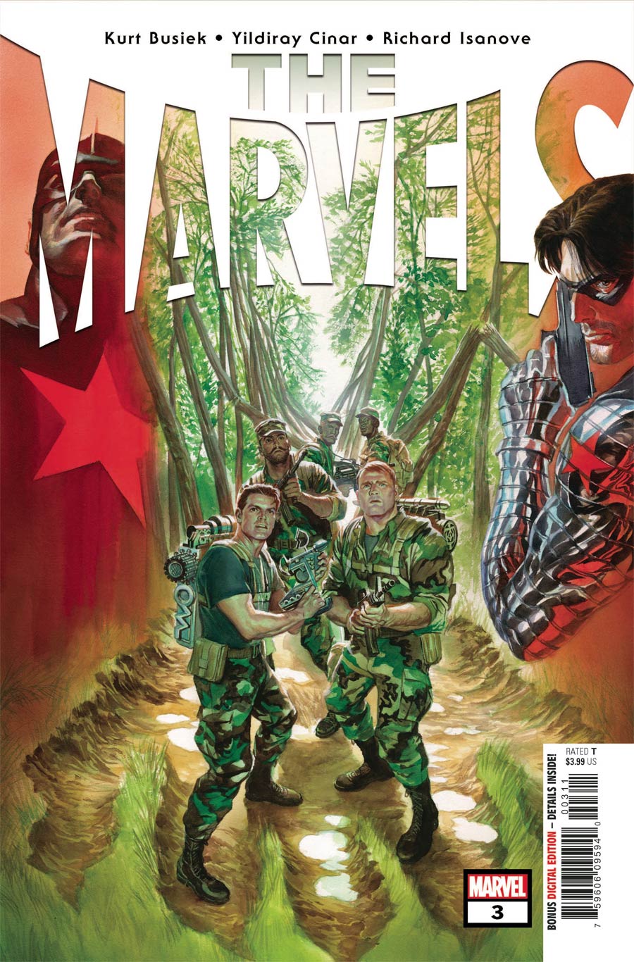 The Marvels #3 Cover A Regular Alex Ross Cover