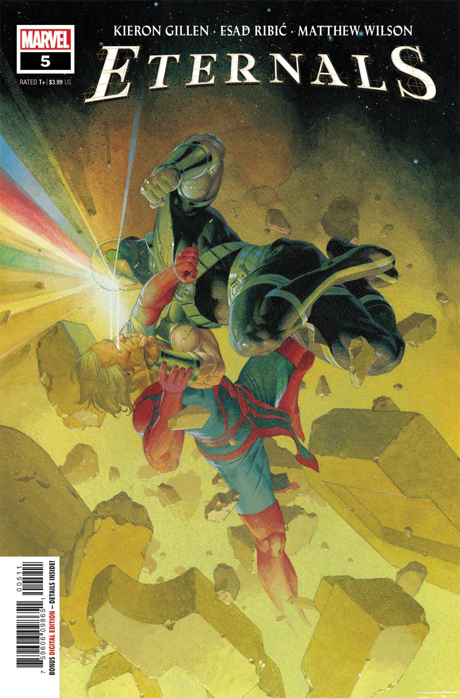 Eternals Vol 5 #5 Cover A Regular Esad Ribic Cover