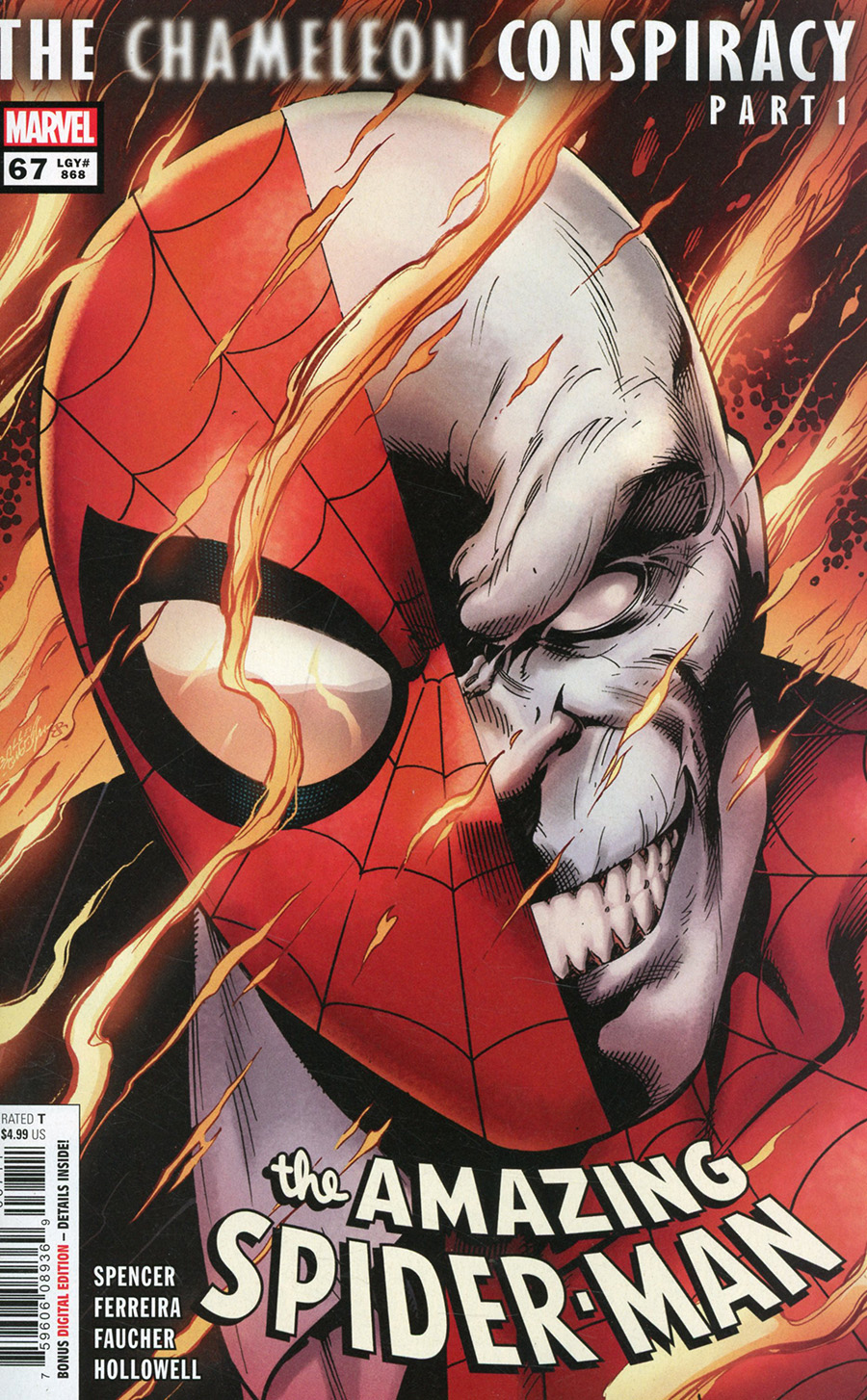 Amazing Spider-Man Vol 5 #67 Cover A Regular Mark Bagley Cover