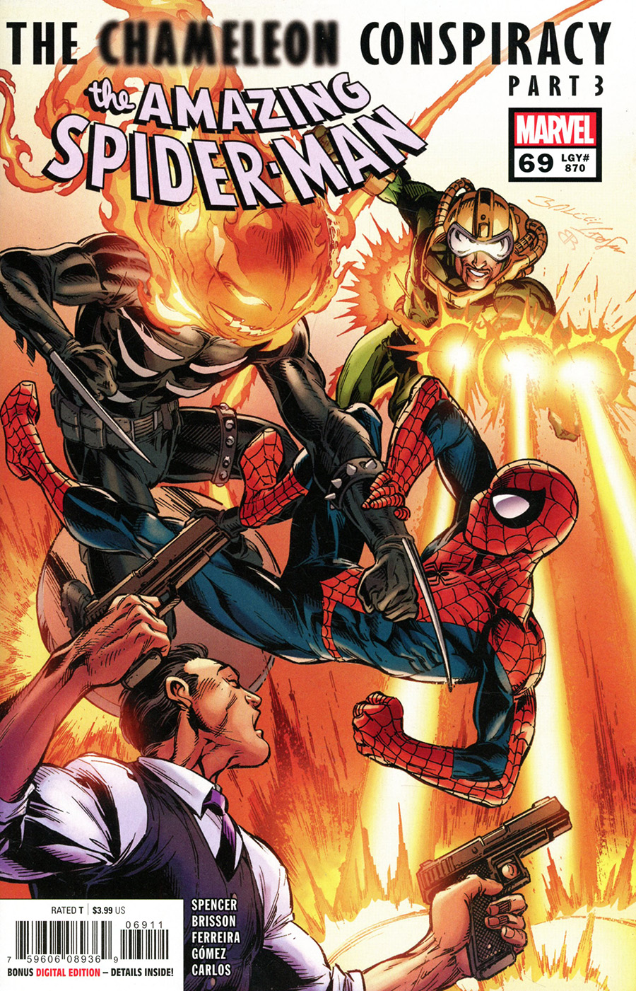 Amazing Spider-Man Vol 5 #69 Cover A Regular Mark Bagley Cover