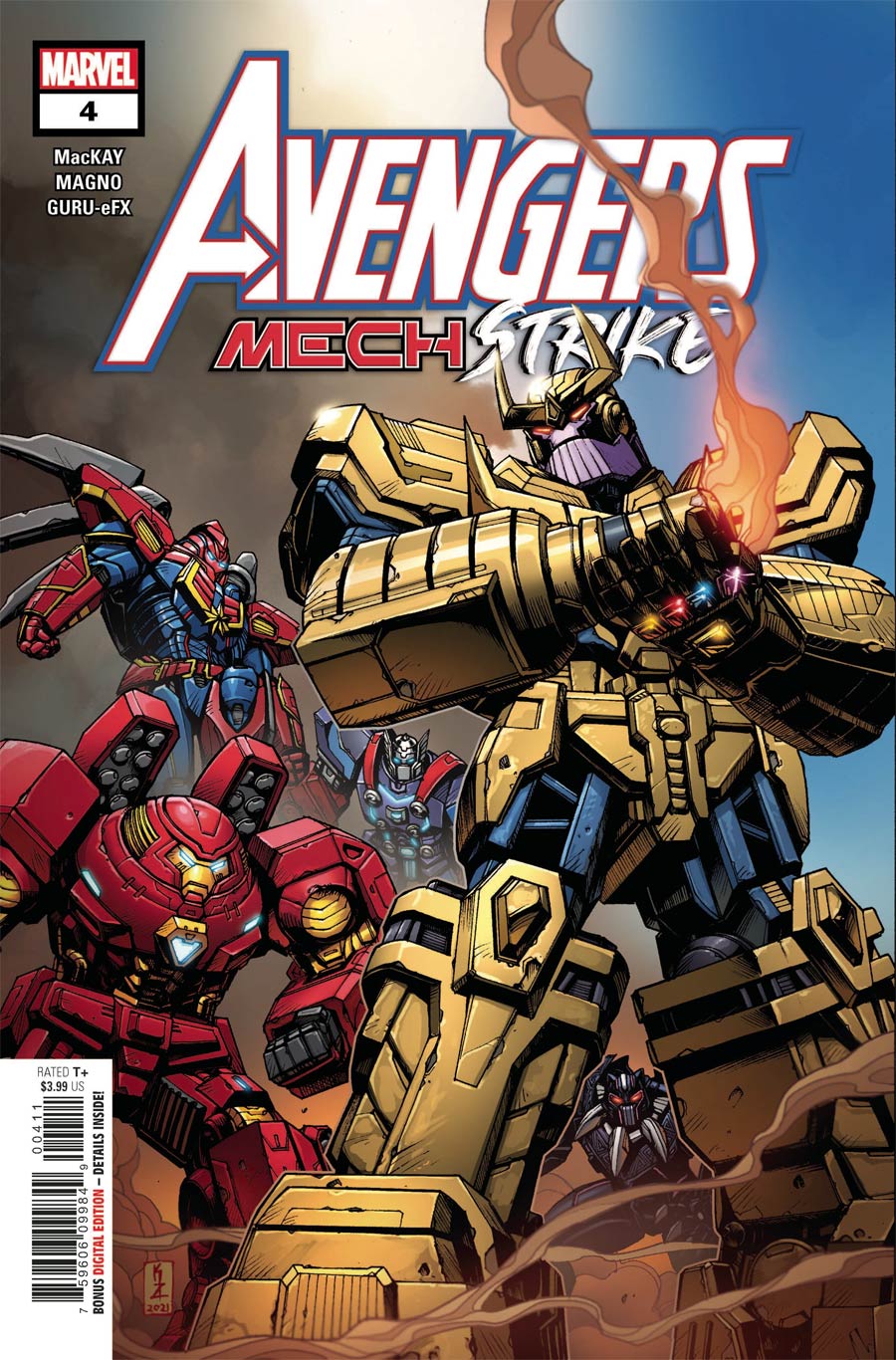 Avengers Mech Strike #4 Cover A Regular Kei Zama Cover