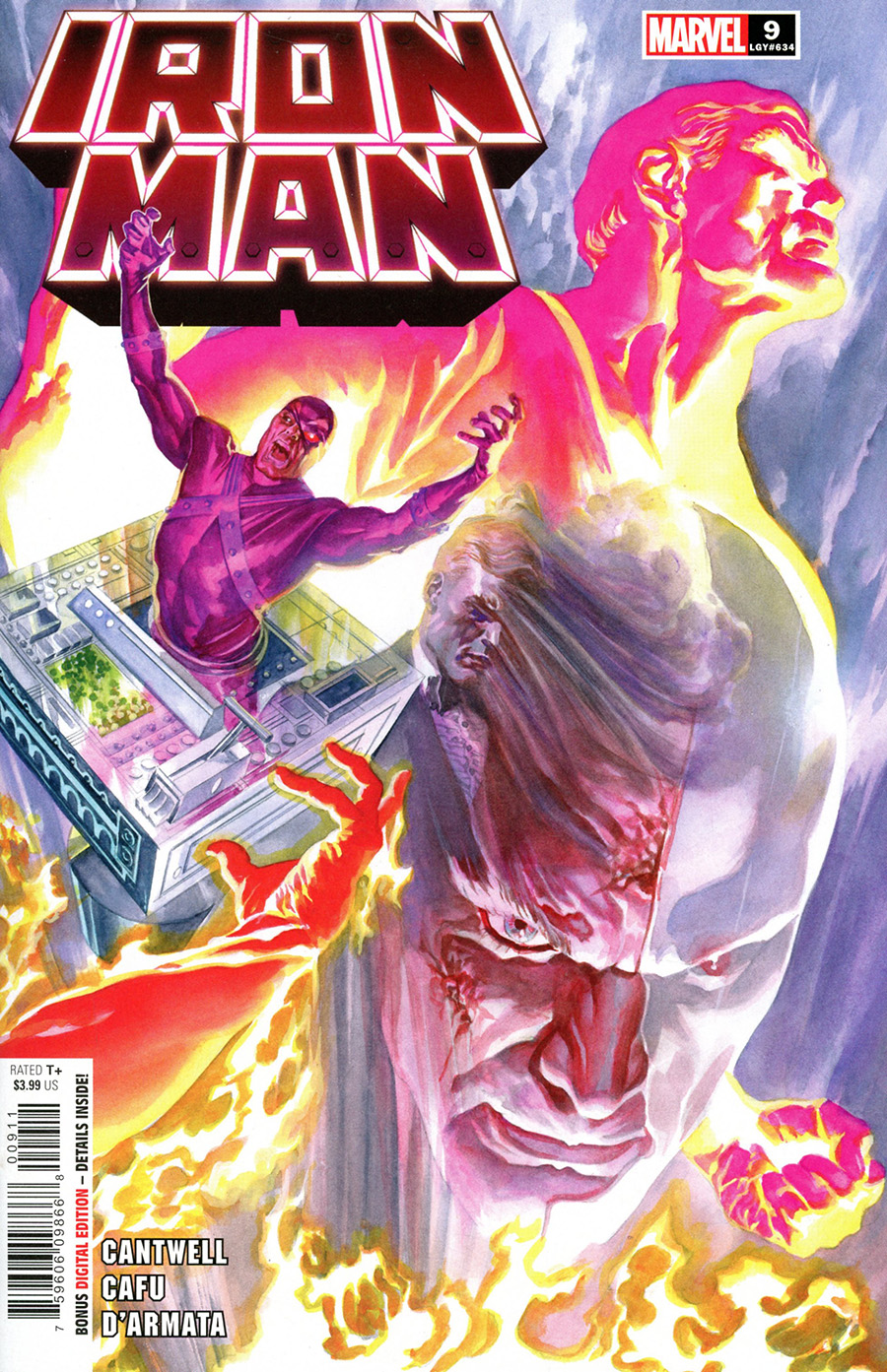 Iron Man Vol 6 #9 Cover A Regular Alex Ross Cover