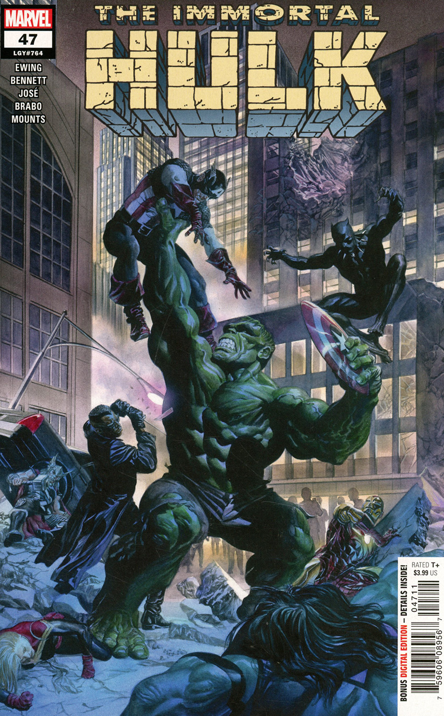 Immortal Hulk #47 Cover A Regular Alex Ross Cover