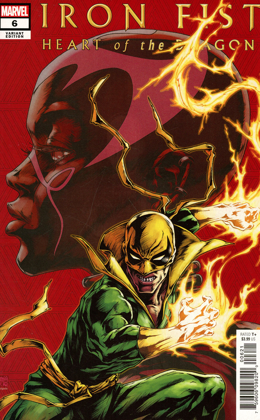 Iron Fist Heart Of The Dragon #6 Cover B Variant Takashi Okazaki Cover