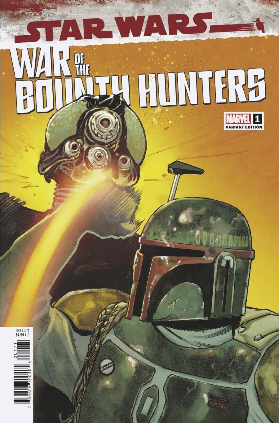 Star Wars War Of The Bounty Hunters #1 Cover D Variant Sara Pichelli Cover