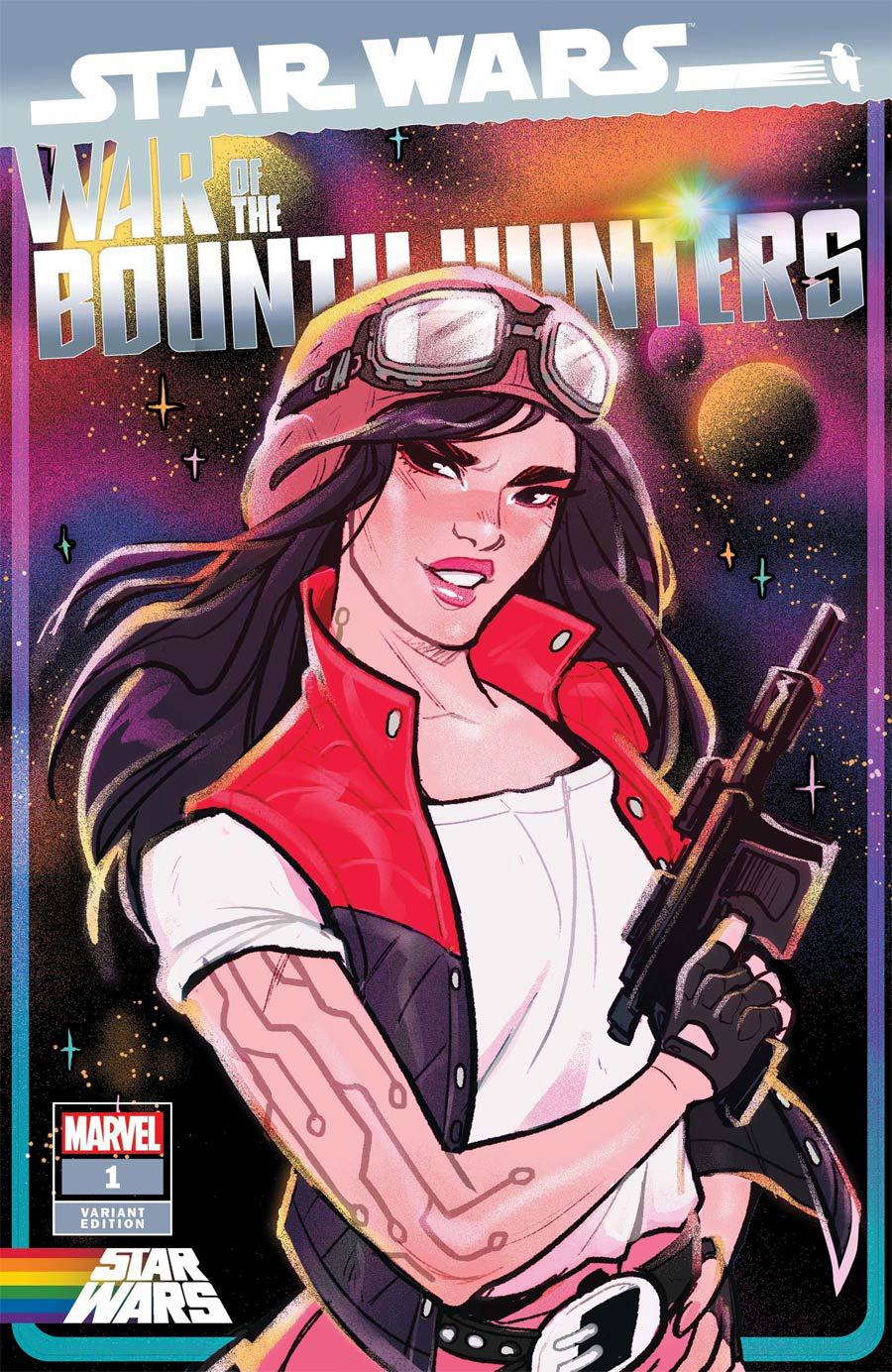 Star Wars War Of The Bounty Hunters #1 Cover B Variant Babs Tarr Pride Cover