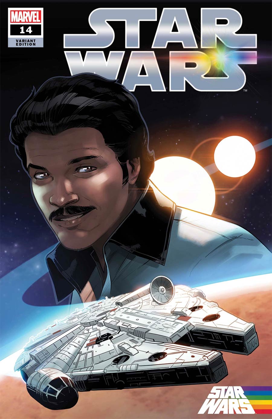 Star Wars Vol 5 #14 Cover B Variant Stephen Byrne Pride Cover (War Of The Bounty Hunters Tie-In)