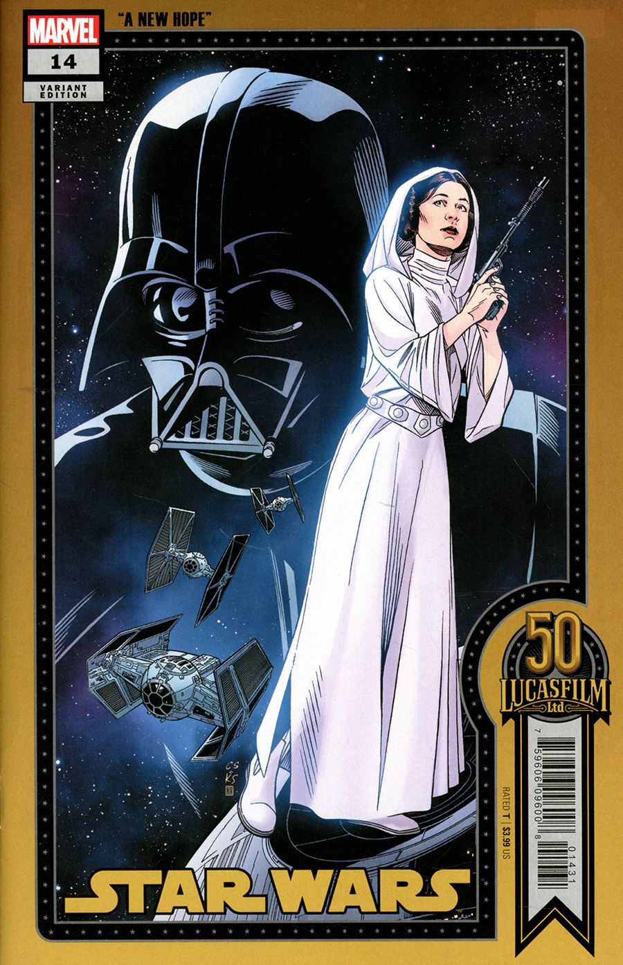 Star Wars Vol 5 #14 Cover C Variant Chris Sprouse Lucasfilm 50th Anniversary Cover (War Of The Bounty Hunters Tie-In)