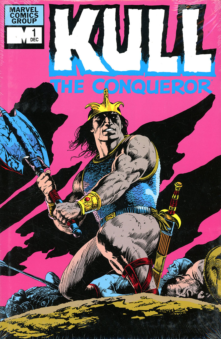 Kull The Conqueror Original Marvel Years Omnibus HC Direct Market John Bolton Variant Cover