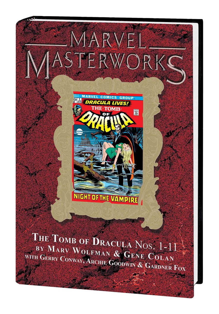 Marvel Masterworks Tomb Of Dracula Vol 1 HC Variant Dust Jacket