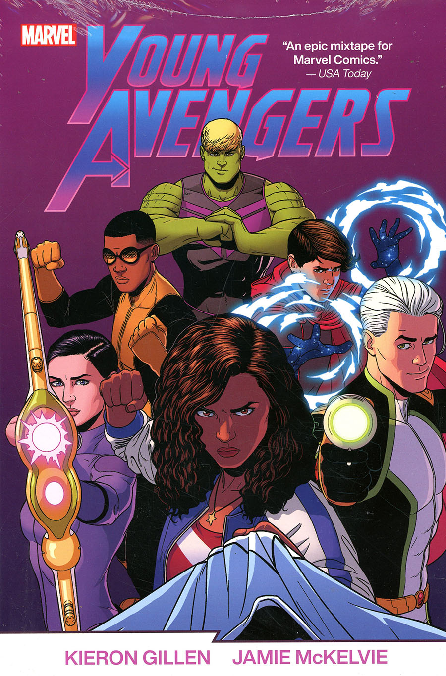 Young Avengers By Kieron Gillen & Jamie McKelvie Omnibus HC Book Market Jamie McKelvie Cover New Printing