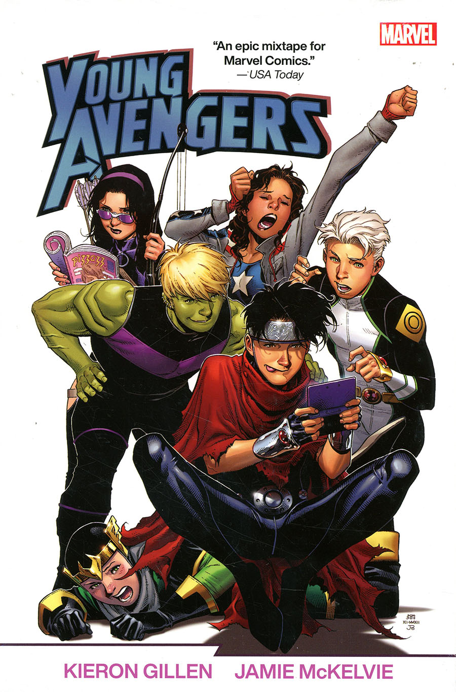 Young Avengers By Kieron Gillen & Jamie McKelvie Omnibus HC Direct Market Jim Cheung Variant Cover New Printing