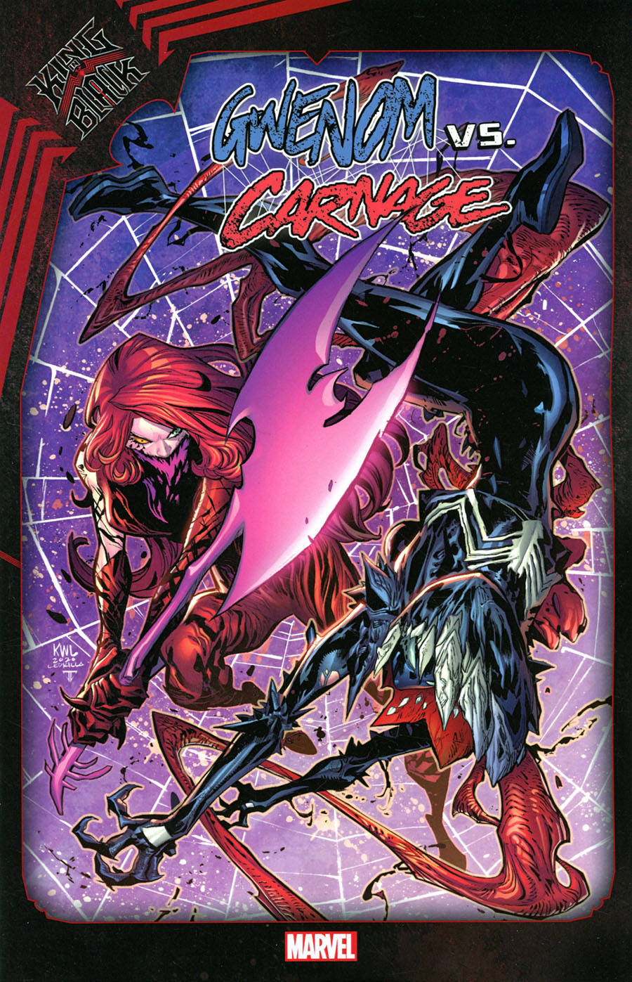 King In Black Gwenom vs Carnage TP