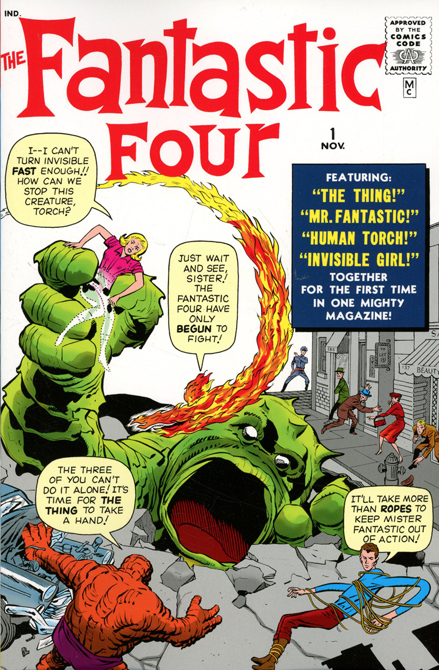 Mighty Marvel Masterworks Fantastic Four Vol 1 Worlds Greatest Heroes GN Direct Market Original Variant Cover