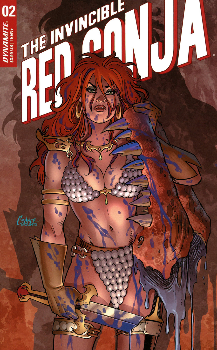Invincible Red Sonja #2 Cover A Regular Amanda Conner Cover