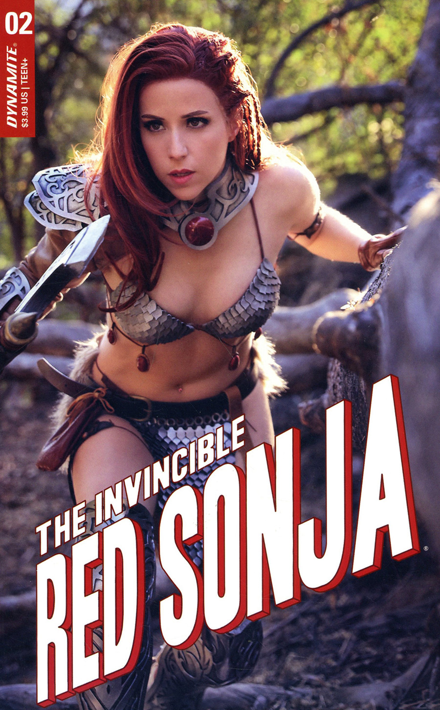 Invincible Red Sonja #2 Cover E Variant Dominica Cosplay Photo Cover