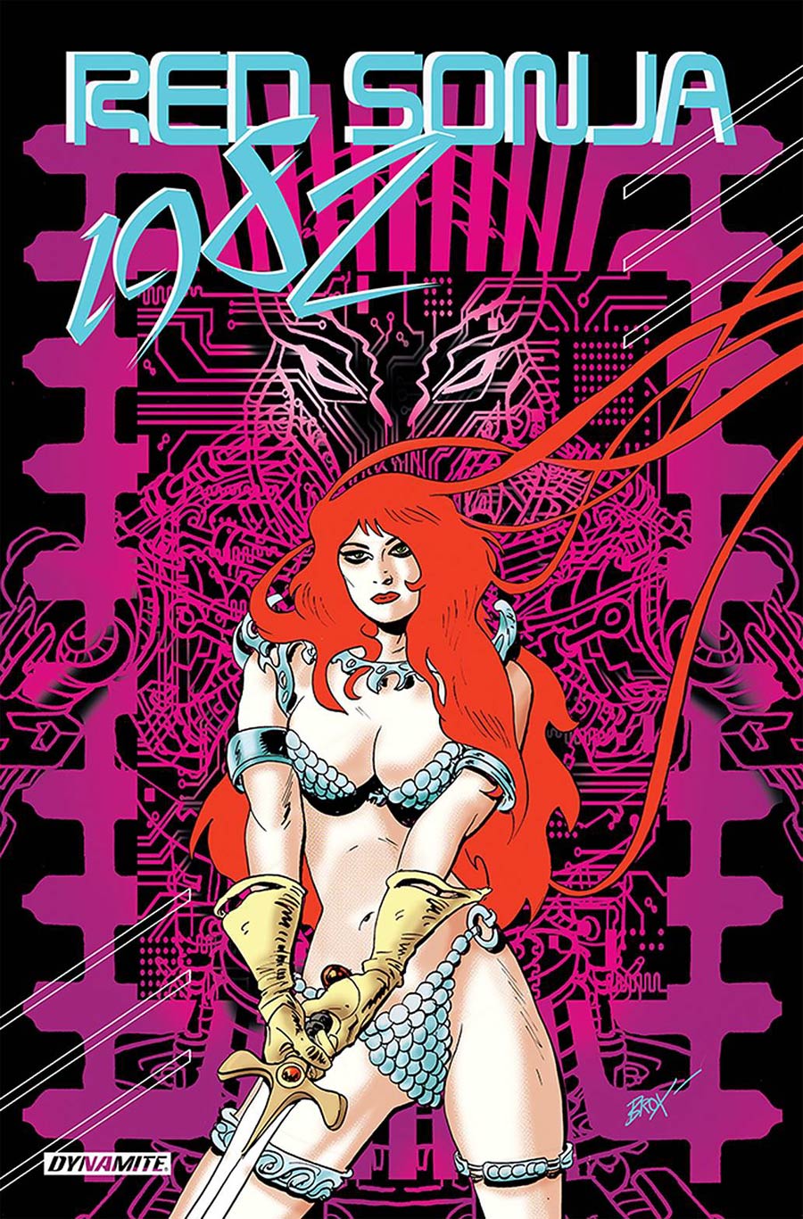 Red Sonja 1982 #1 (One Shot) Cover B Variant Jonathan Broxton Cover