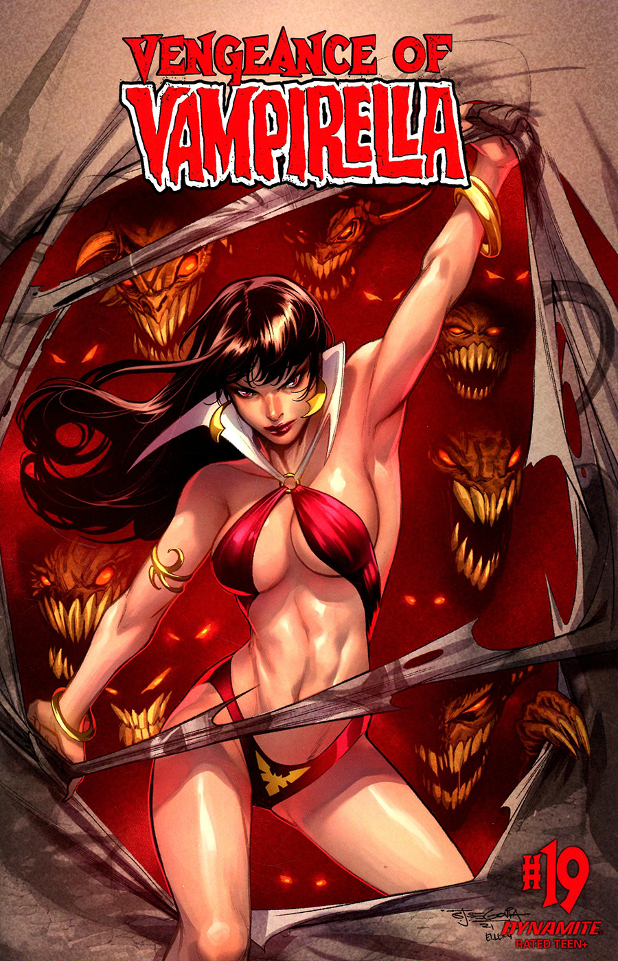 Vengeance Of Vampirella Vol 2 #19 Cover C Variant Stephen Segovia Cover
