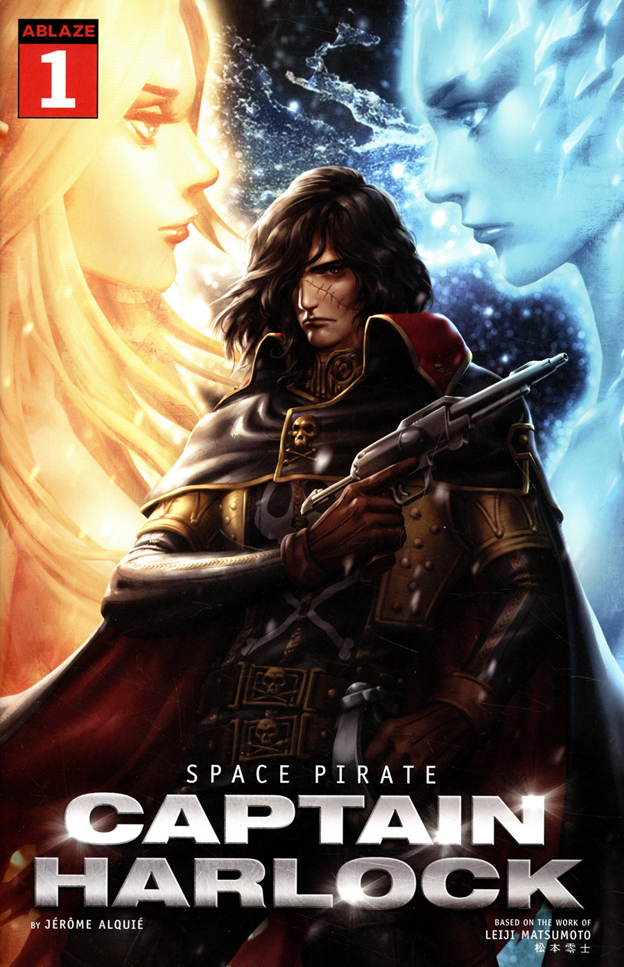 Space Pirate Captain Harlock #1 Cover B Variant Kendrick Lim Cover