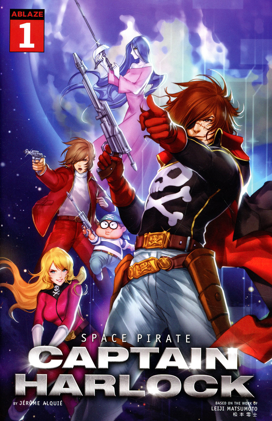 Space Pirate Captain Harlock #1 Cover C Variant Leirix Li Cover