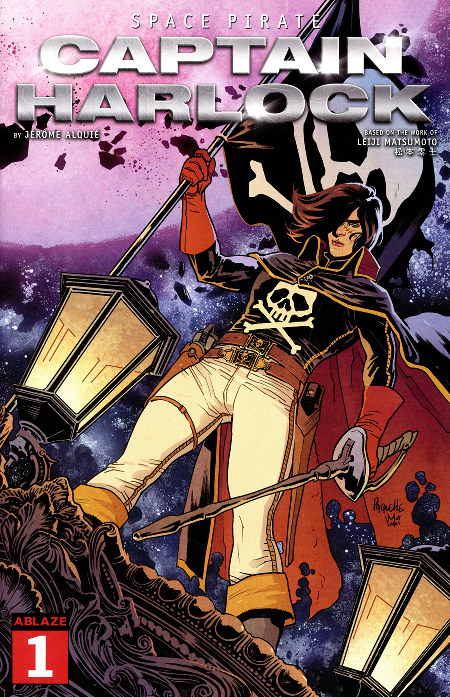 Space Pirate Captain Harlock #1 Cover D Variant Yanick Paquette Cover