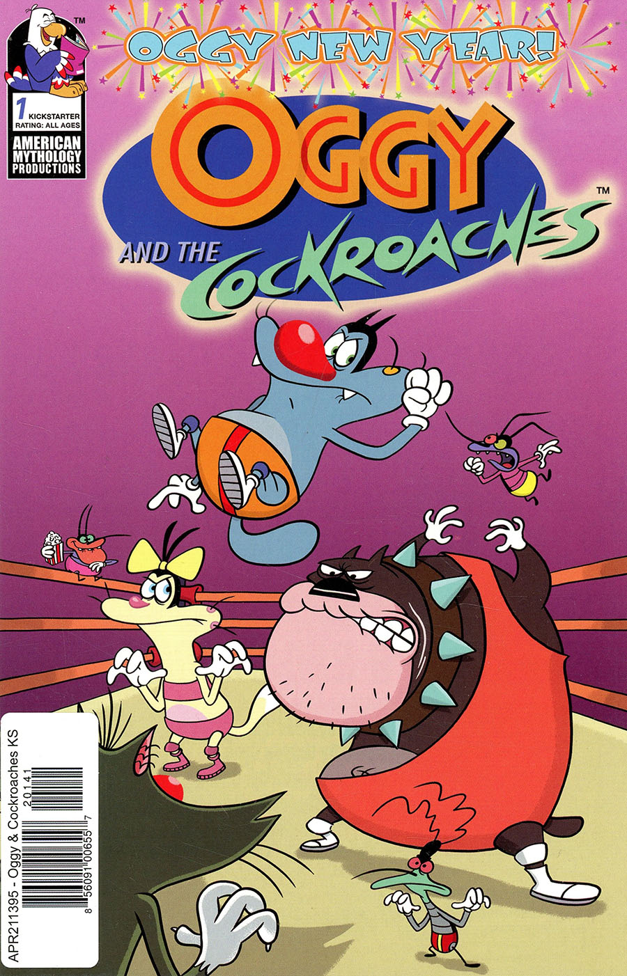 Oggy And The Cockroaches #1 Cover F Kickstarter Limited Edition Variant Cover