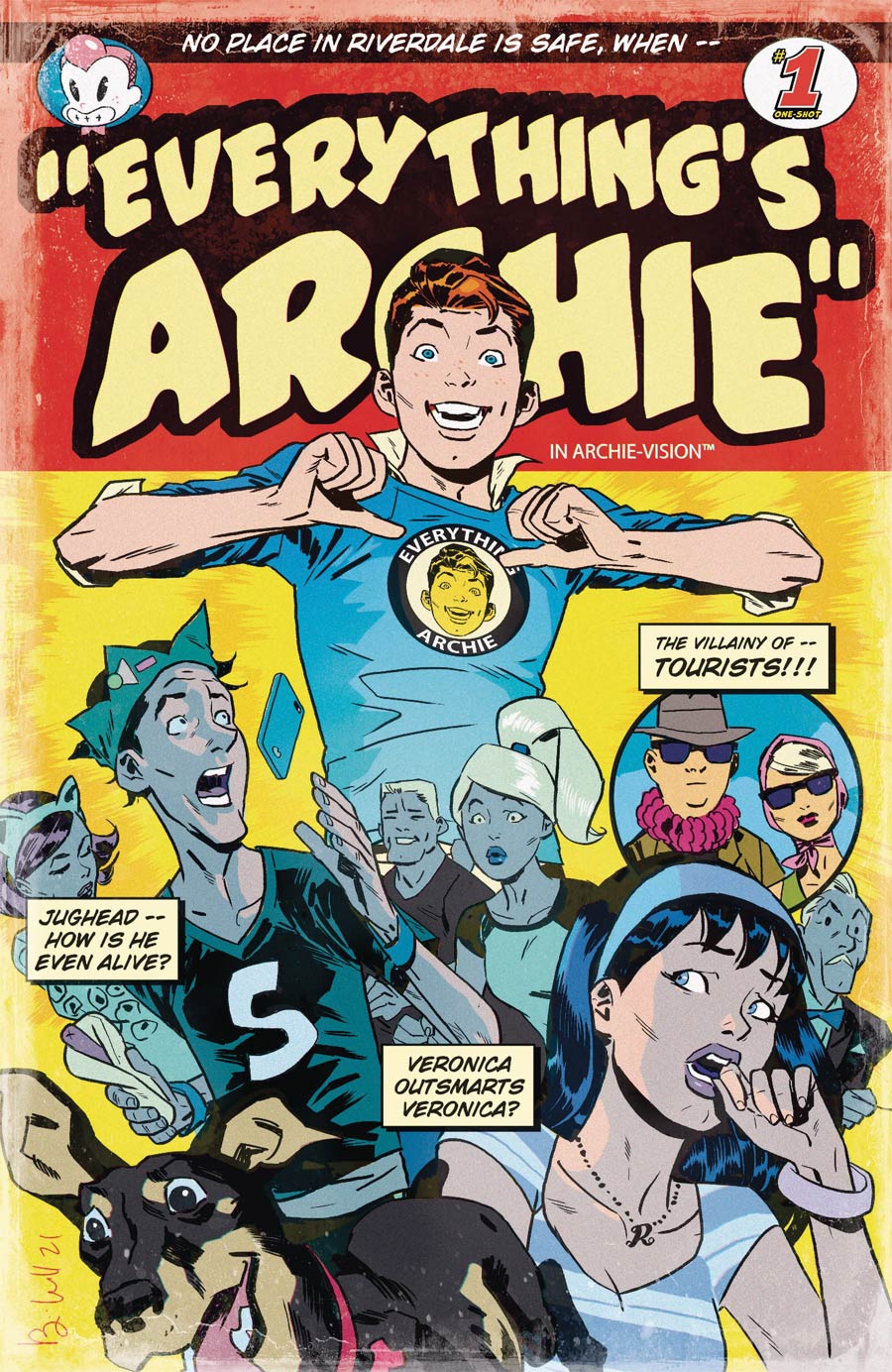 Archie 80th Anniversary #1 (One Shot) Everythings Archie Cover B Variant Ben Caldwell Cover