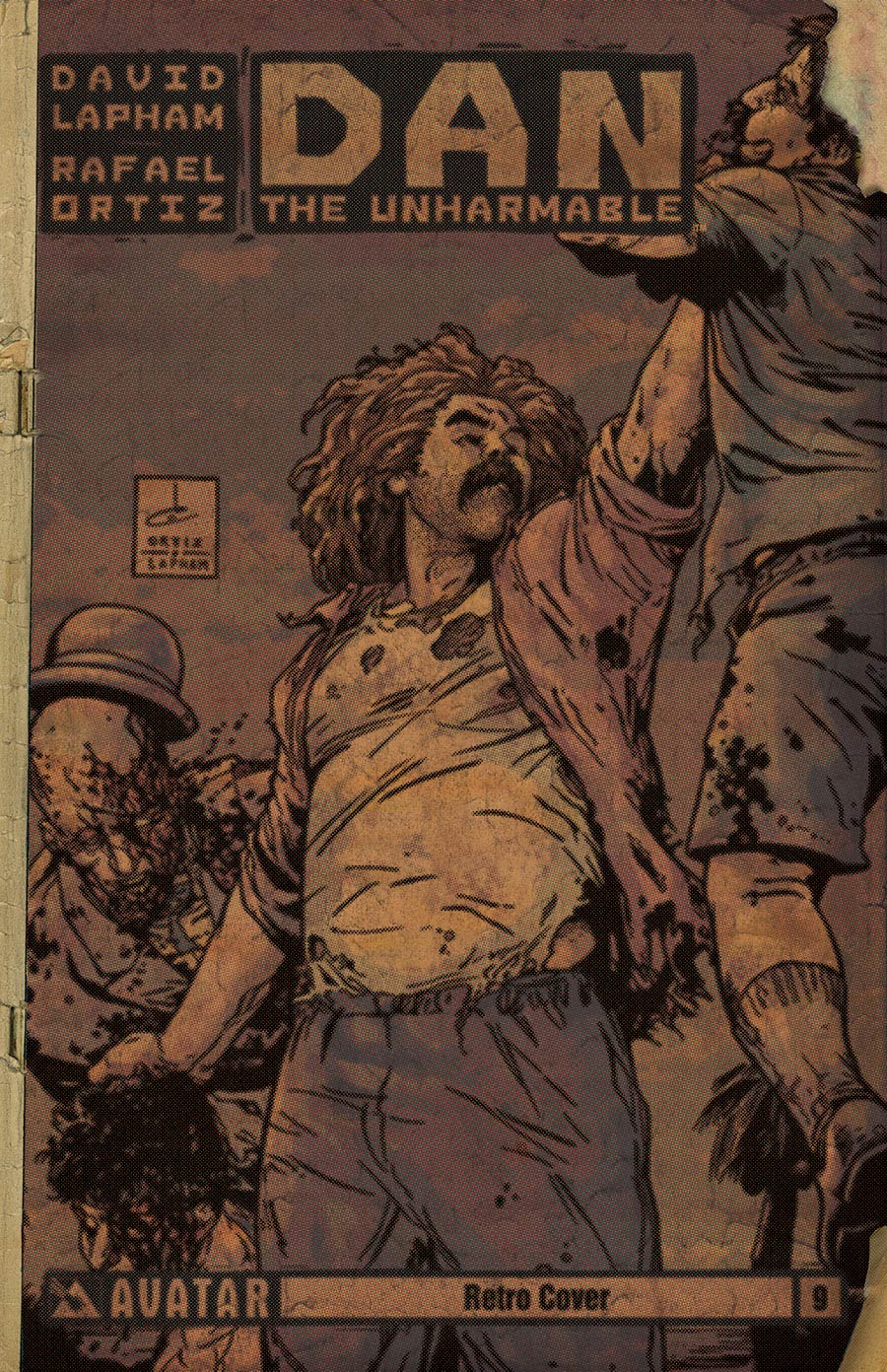 Dan The Unharmable #9 Retro Cover (Sale Edition)