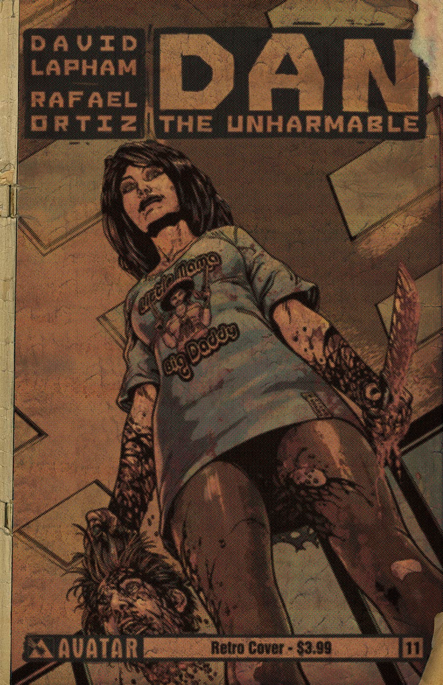 Dan The Unharmable #11 Retro Cover (Sale Edition)