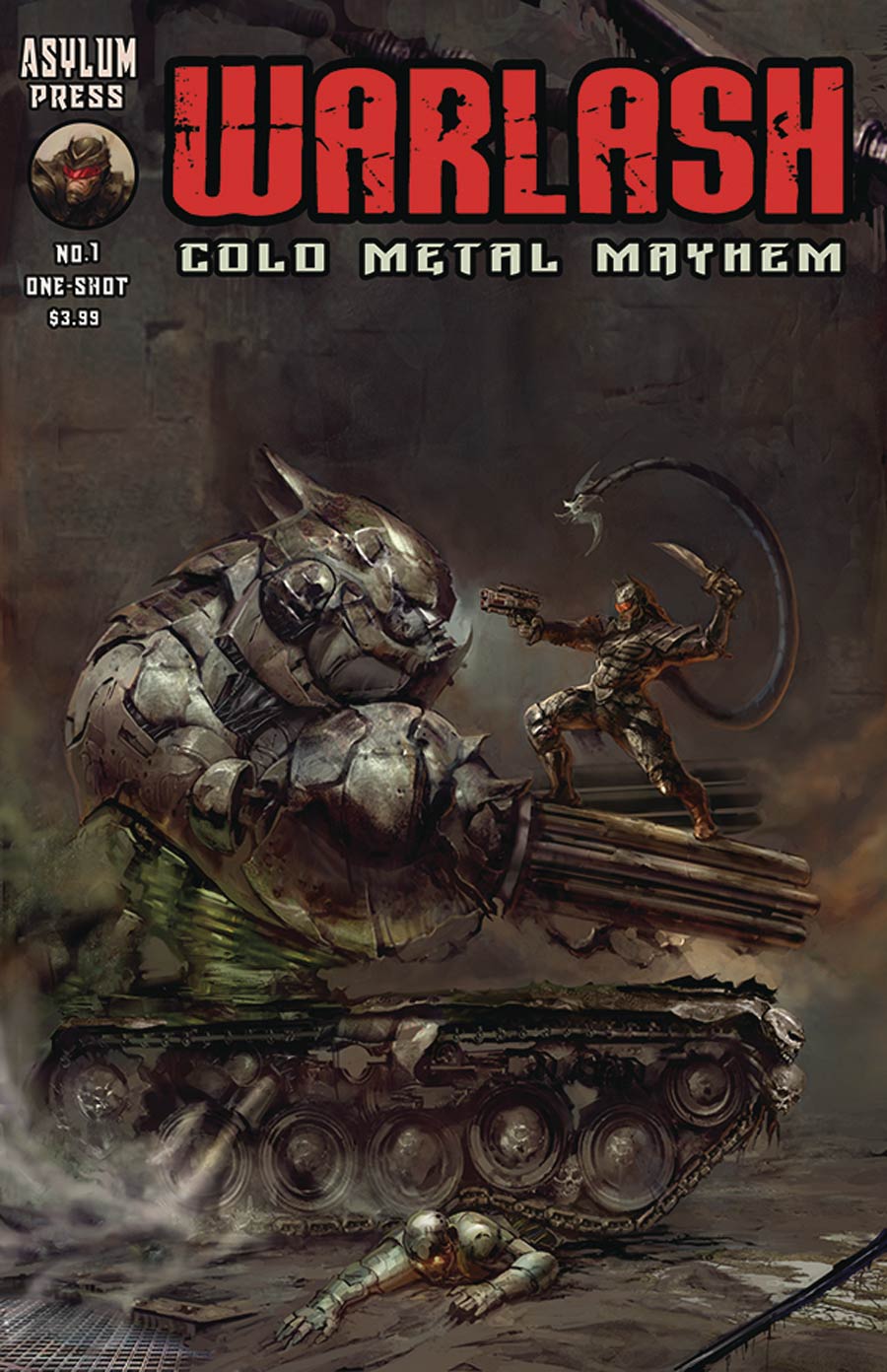 Warlash Cold Metal Mayhem #1 (One Shot) Cover A (Limit 1 Per Customer)