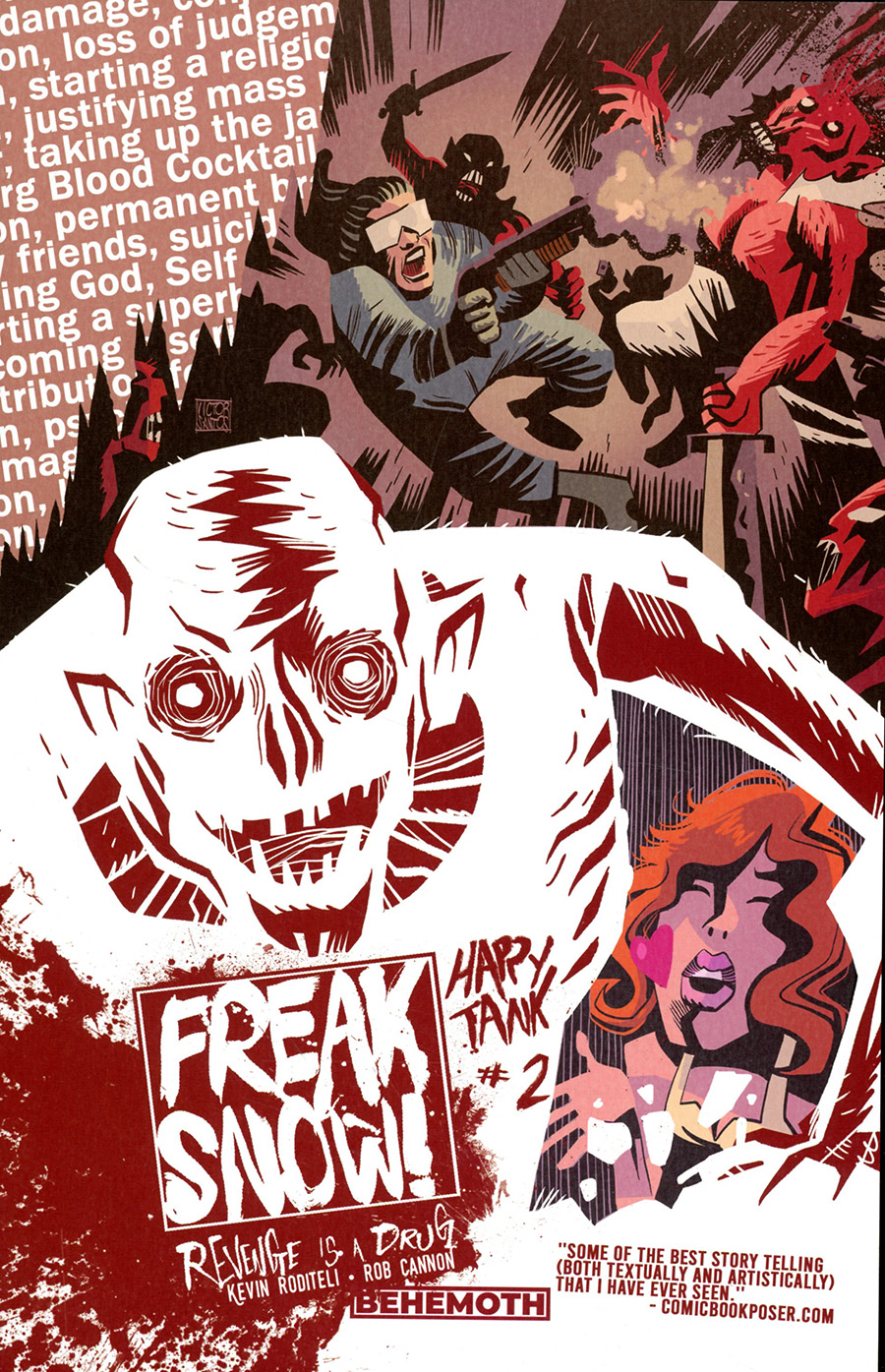 Freak Snow #2 Cover A Regular Victor Santos Cover