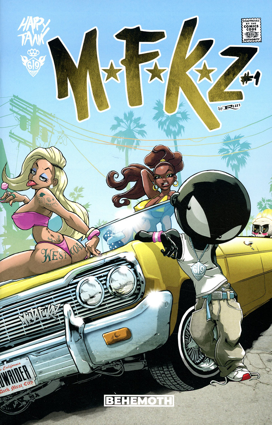 MFKZ #1 Cover B Variant Street Cred Cover