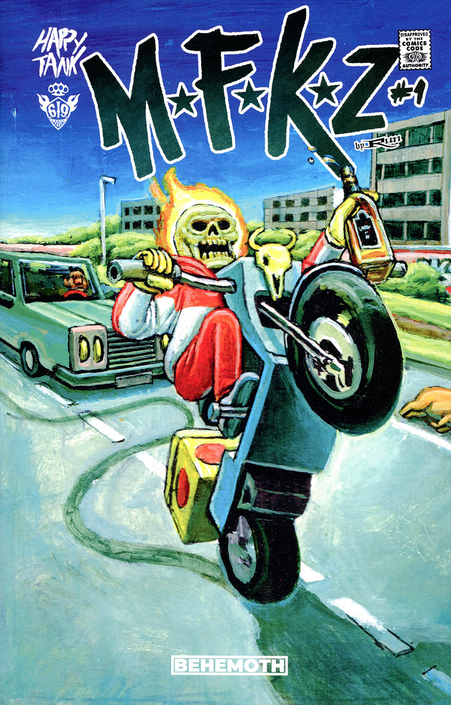MFKZ #1 Cover D Variant Vinz Diesel Cover
