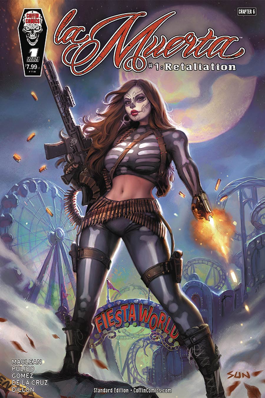 La Muerta Retaliation #1 (One Shot) Cover A Regular Sun Khamunaki Cover