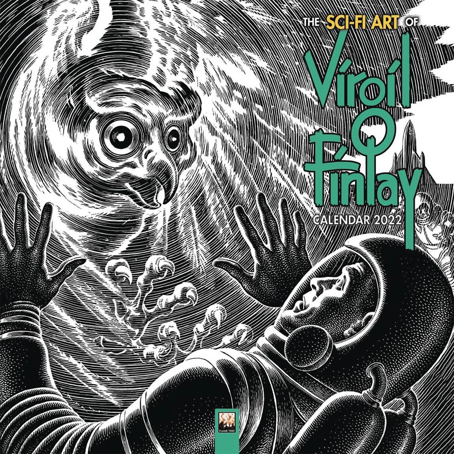 Sci-Fi Art Of Virgil Finlay 2022 Wall Calendar