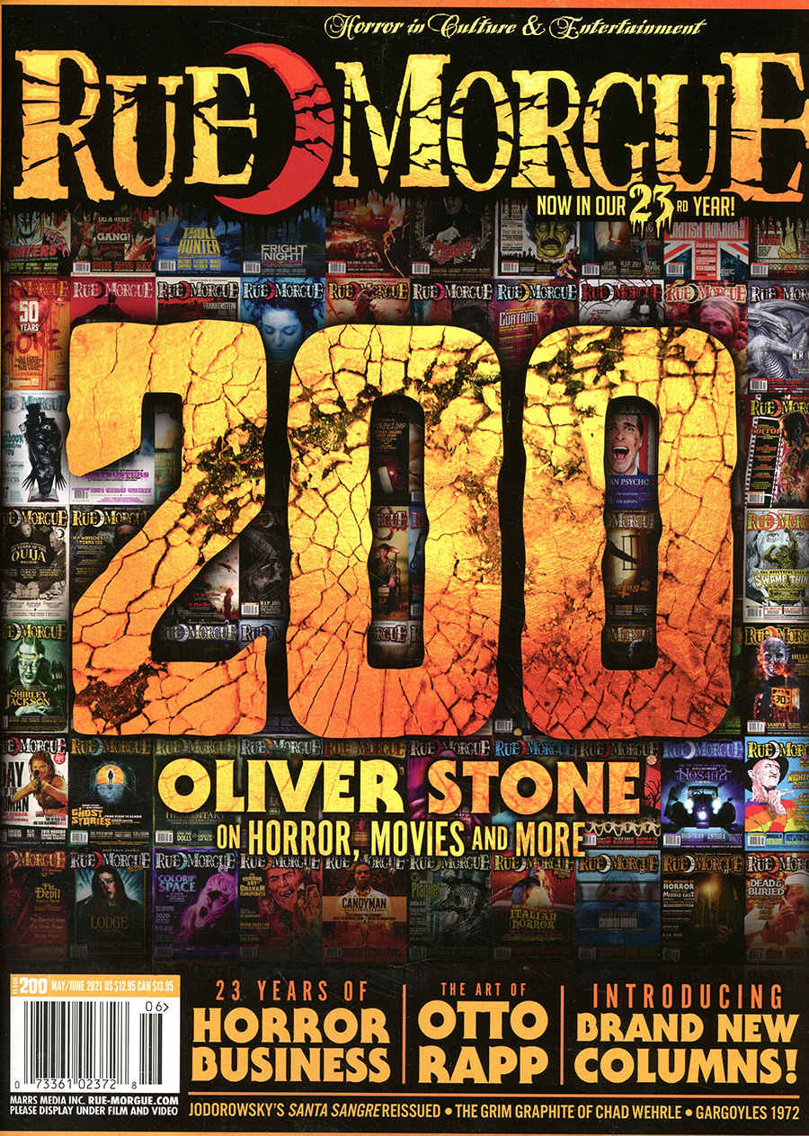 Rue Morgue Magazine #200 May / June 2021