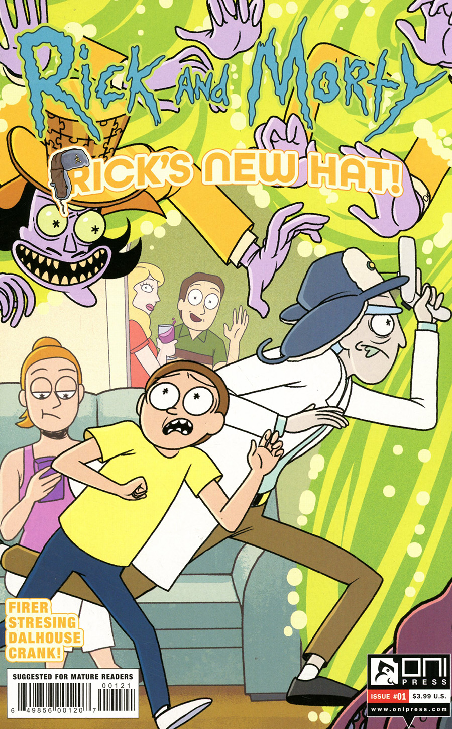 Rick And Morty Ricks New Hat #1 Cover B Variant Sarah Stern Cover
