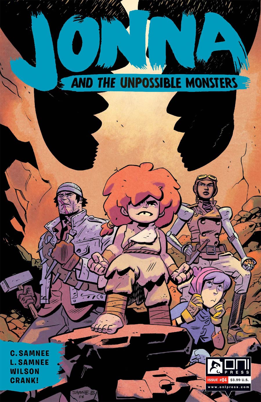Jonna And The Unpossible Monsters #4 Cover A Regular Chris Samnee Cover