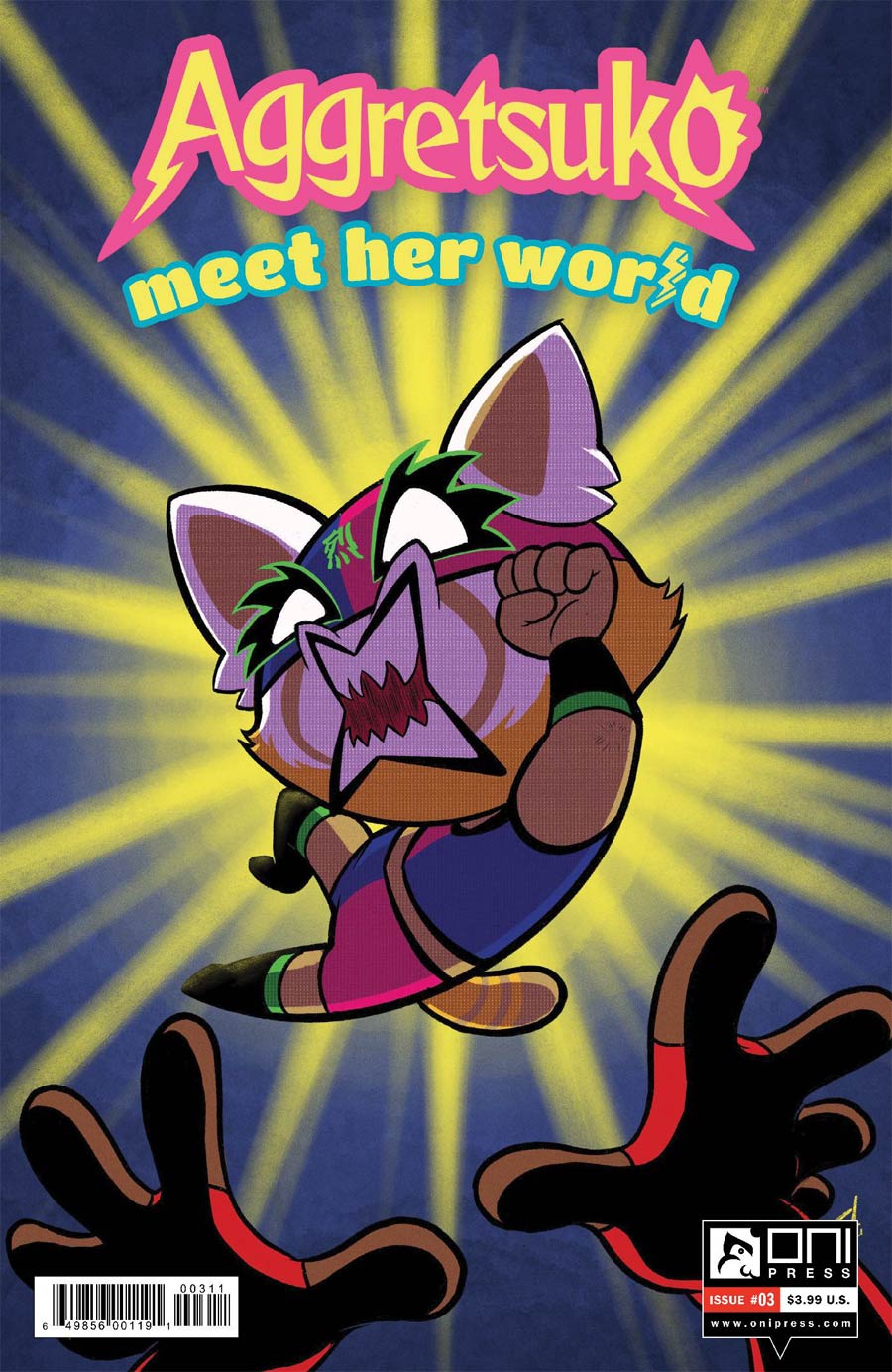 Aggretsuko Meet Her World #3 Cover A Regular Shadia Amin Cover