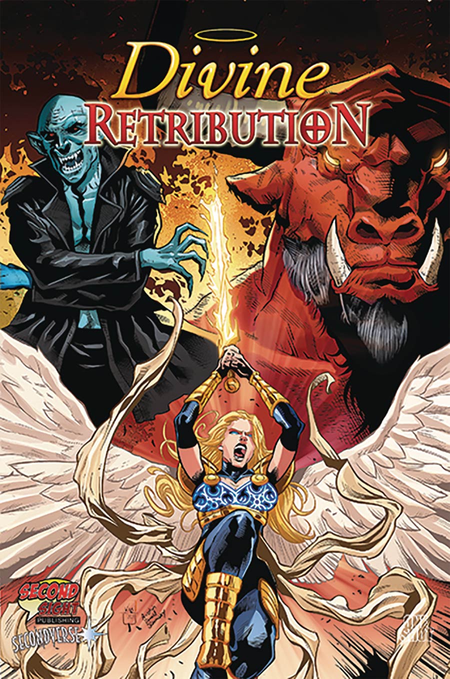 Divine Retribution #1 (One Shot) Cover A Regular Vincenzo Mercogliano Cover