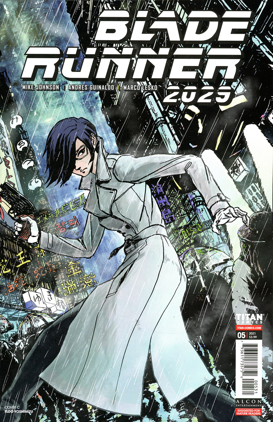 Blade Runner 2029 #5 Cover C Variant Eldo Yoshimizu Cover