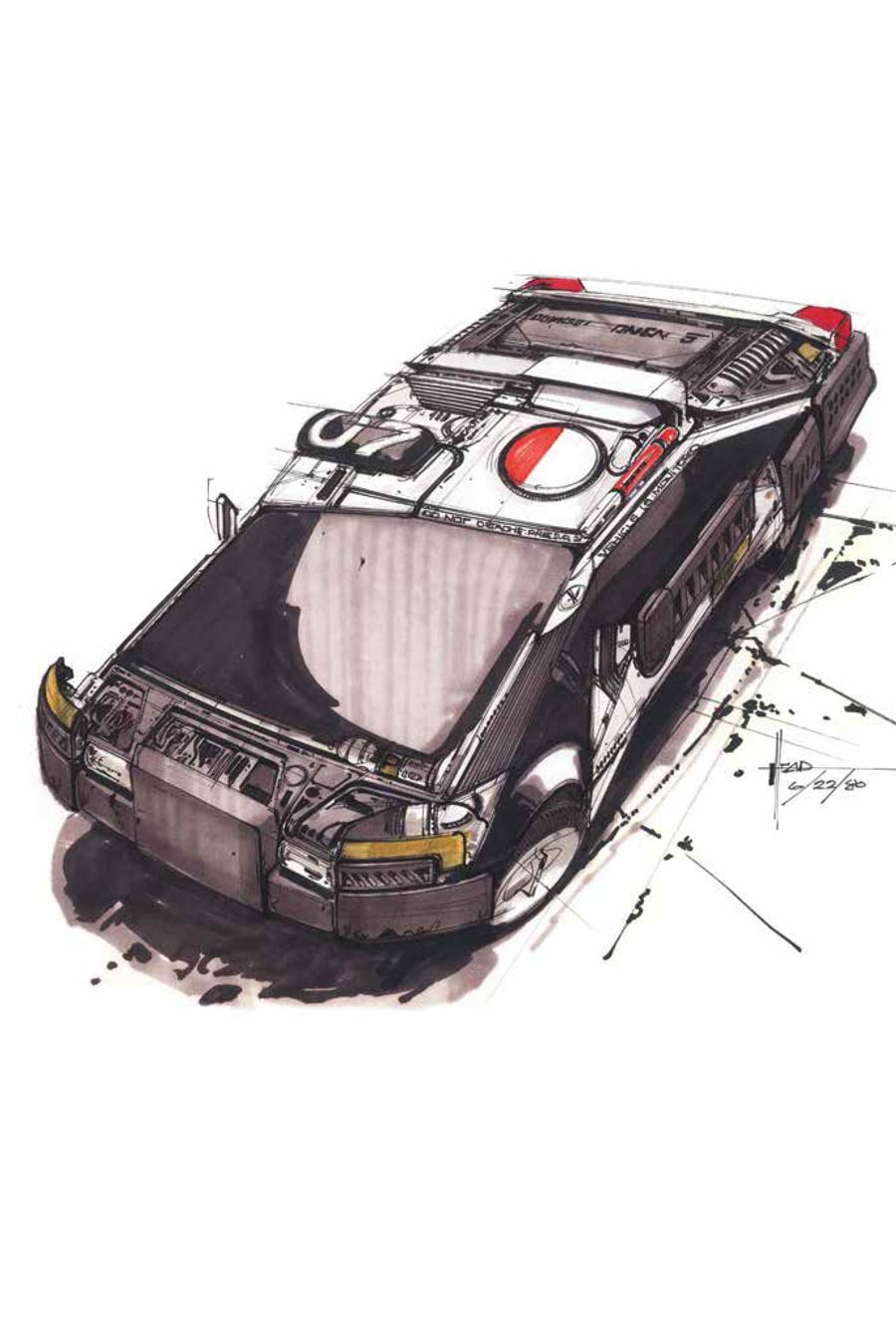 Blade Runner 2019 #9-12 Syd Mead Pack