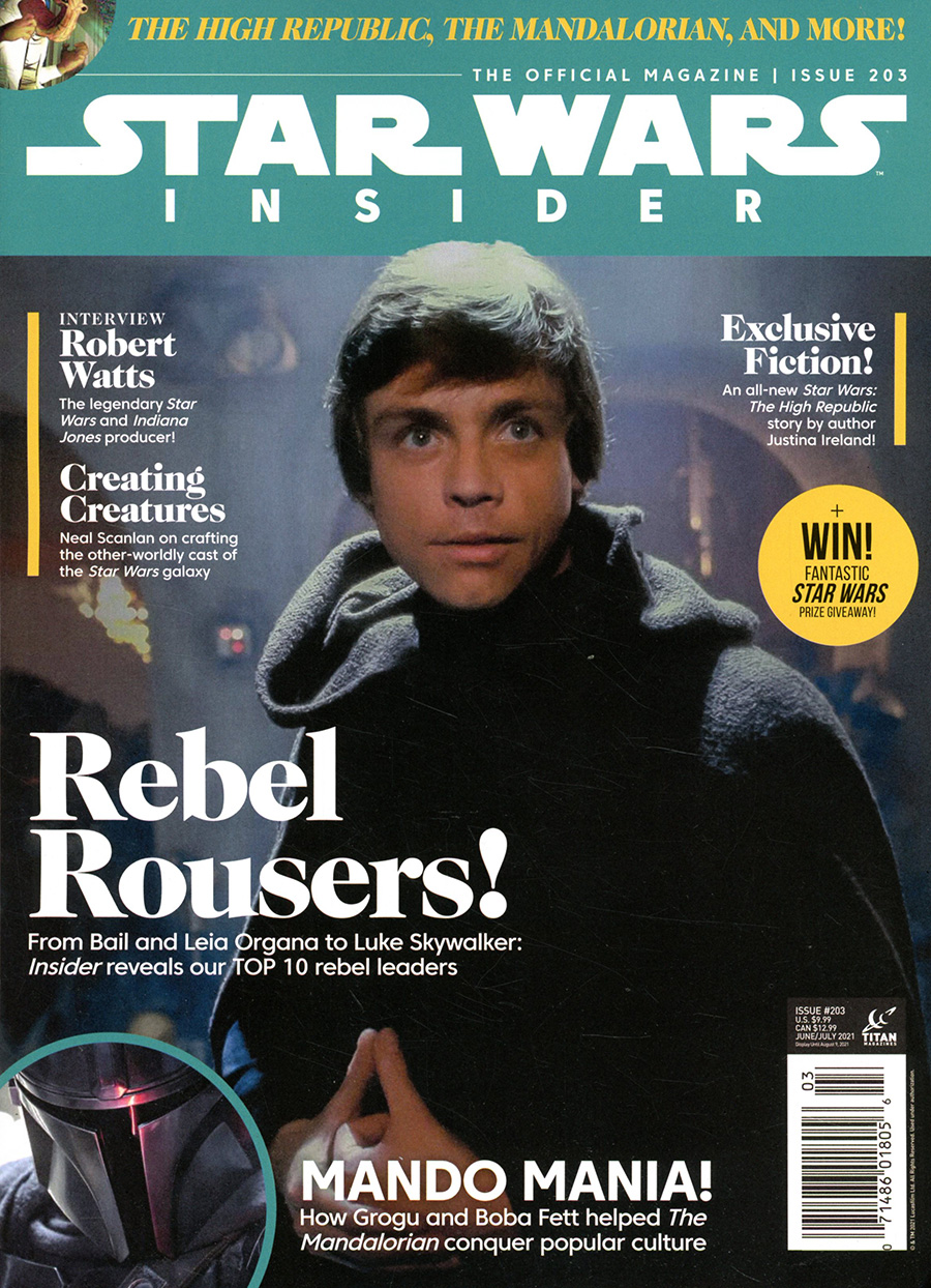 Star Wars Insider #203 June / July 2021 Newsstand Edition