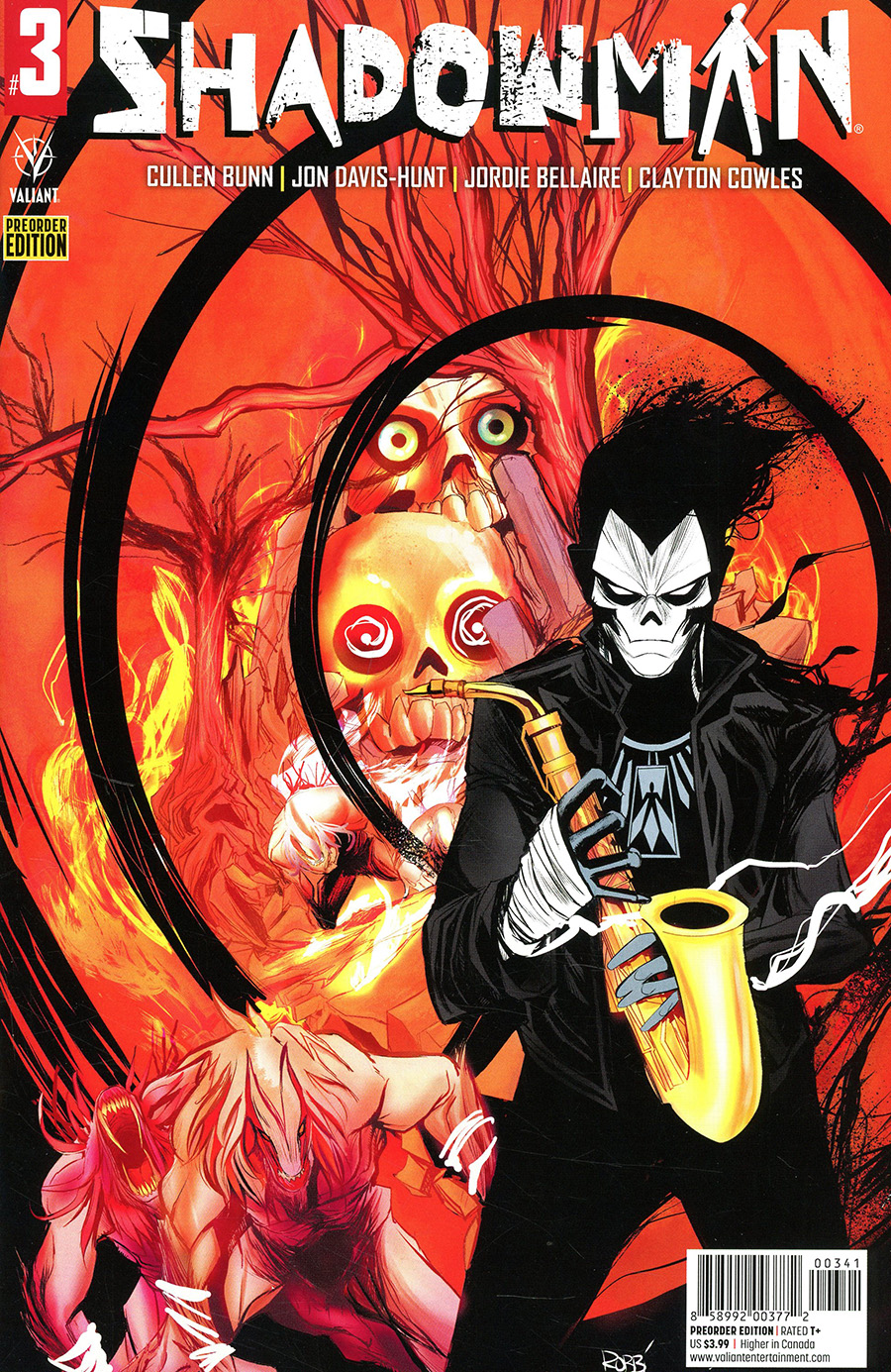 Shadowman Vol 6 #3 Cover D Variant Robbi Rodriguez Pre-Order Edition