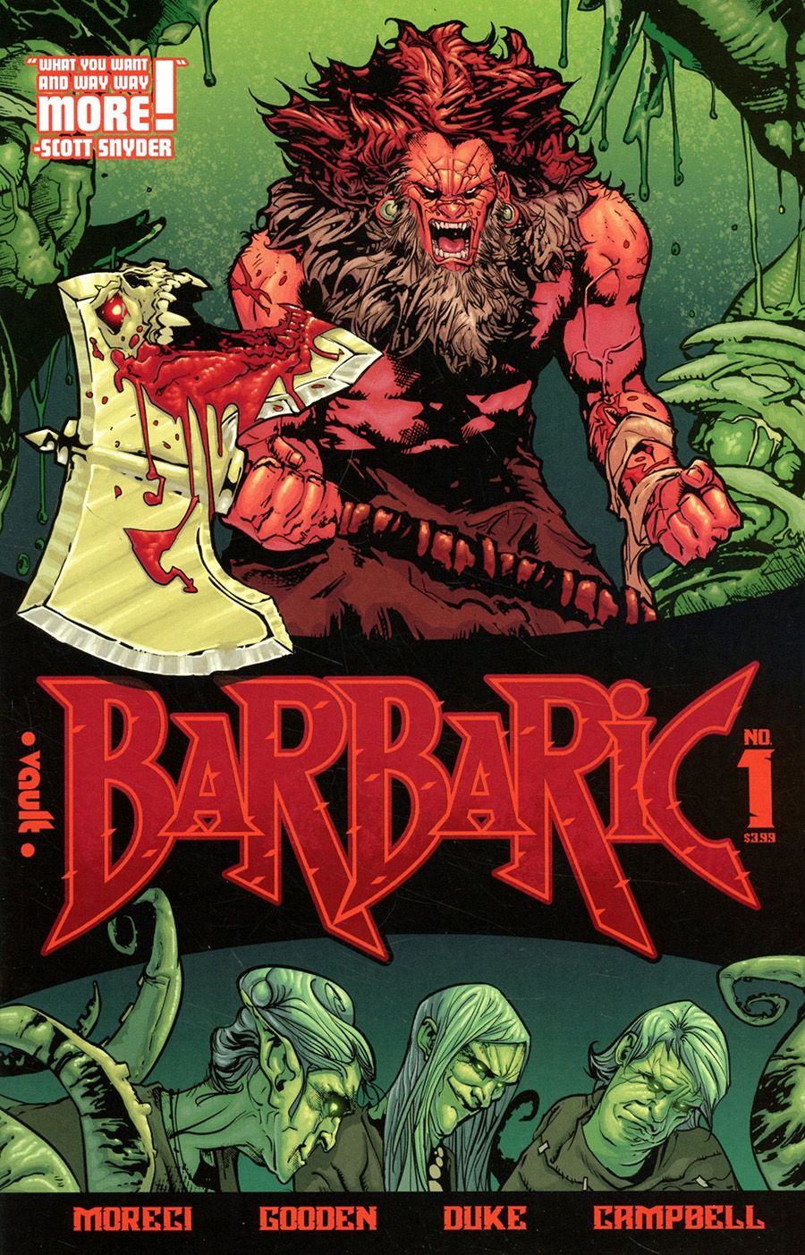 Barbaric #1 Cover A Regular Nathan Gooden Cover (Limit 1 Per Customer)