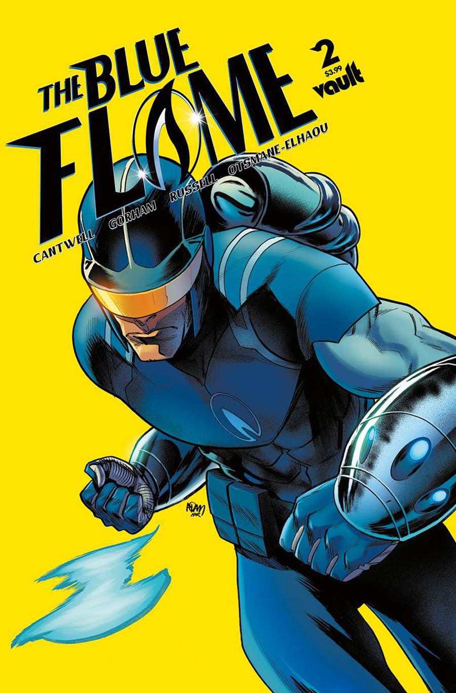 Blue Flame #2 Cover A Regular Adam Gorham Cover